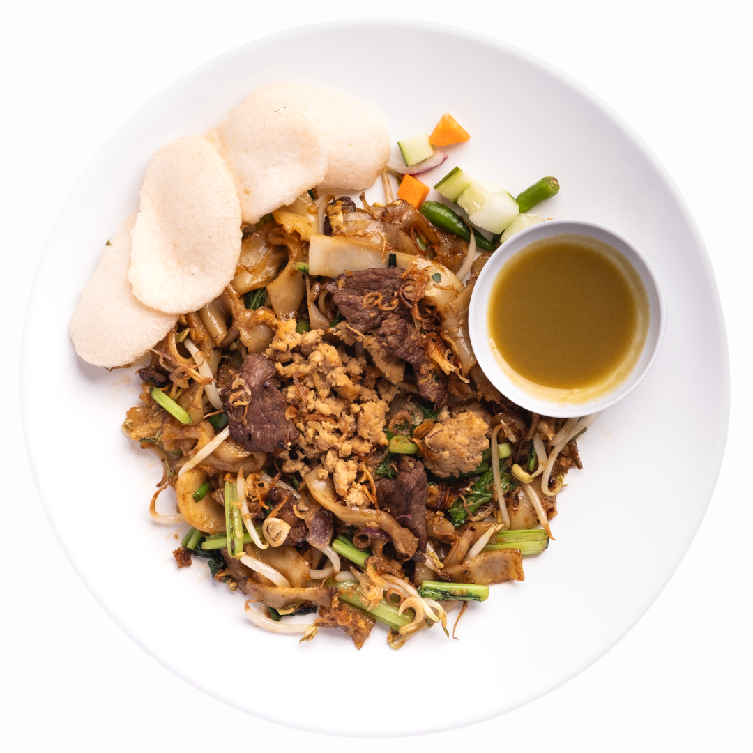 kwetiau goreng daging